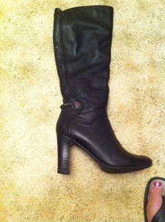 Сапоги женские натуральная кожа осень