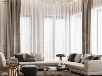 2-к квартира, 113.6 м², 5/17 эт.