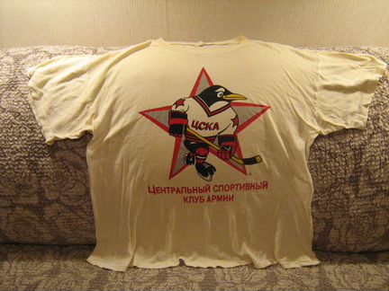 Редкая майка цска-Русские Пингвины,середина 90-х