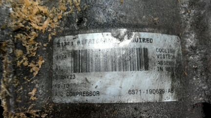 Компрессор кондиционера Jaguar X-type, 2004