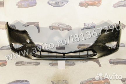 Бампер mazda 3 rest 7729