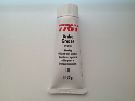 Смазка TRW Brake grease для тормозных систем 0,25