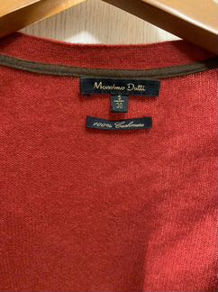 Кашемировый кардиган Massimo dutti