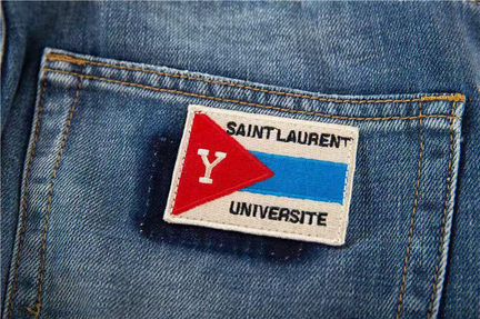 Джинсы Saint Laurent