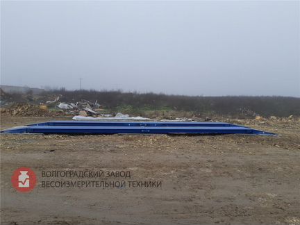 Весы автомобильные бесфундаментные вал-м 40 тонн